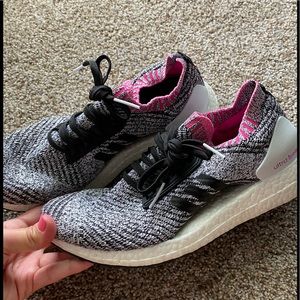 Ultra boost women’s 7 1/2 - pink ribbon addition💕